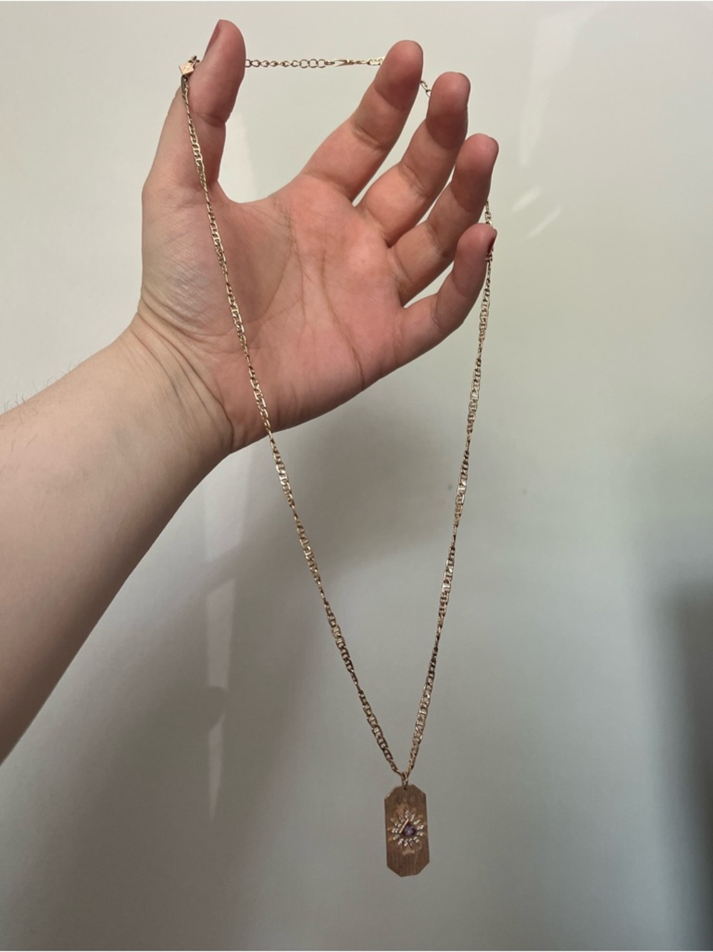 Joy Dravecky Indio Dreamcatcher Dogtag in Mystic Quartz